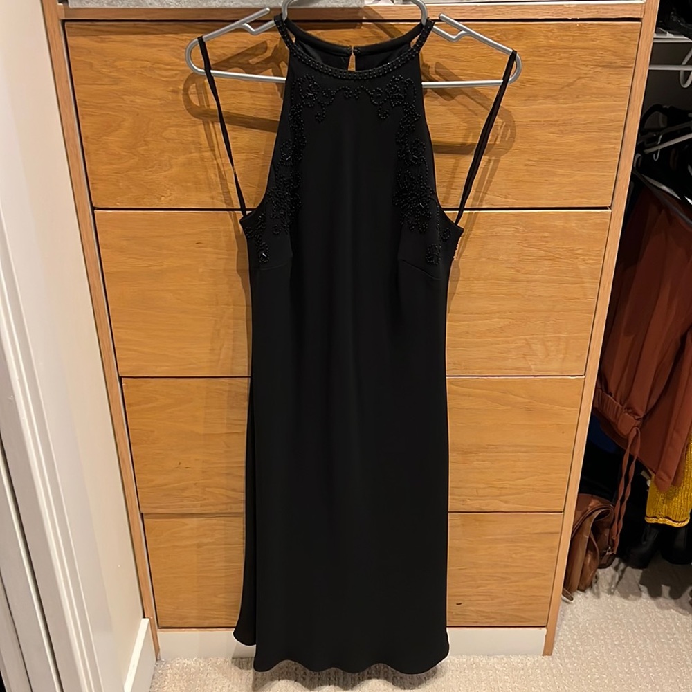 Little black beaded dress size 8.